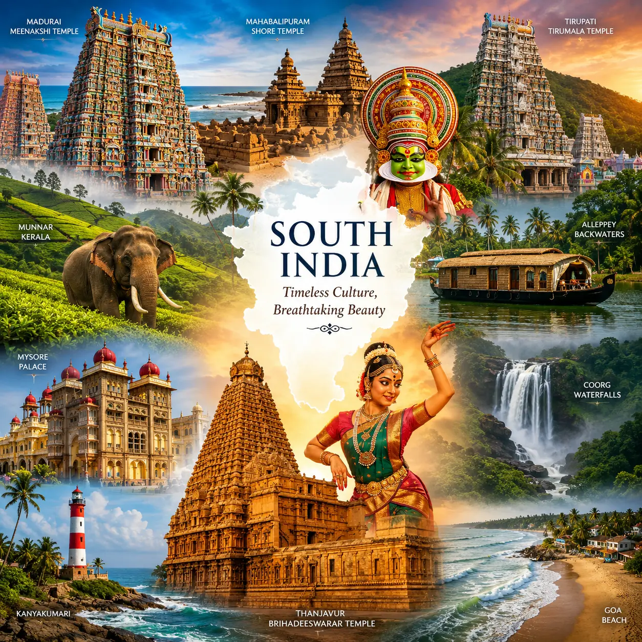 South India collage